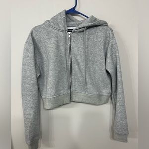 Cropped Grey jacket